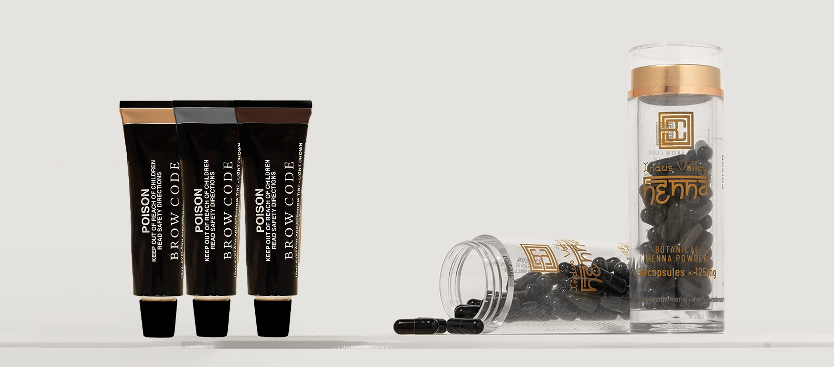 Eyebrow Tint VS Henna Brow Code Professional Australia