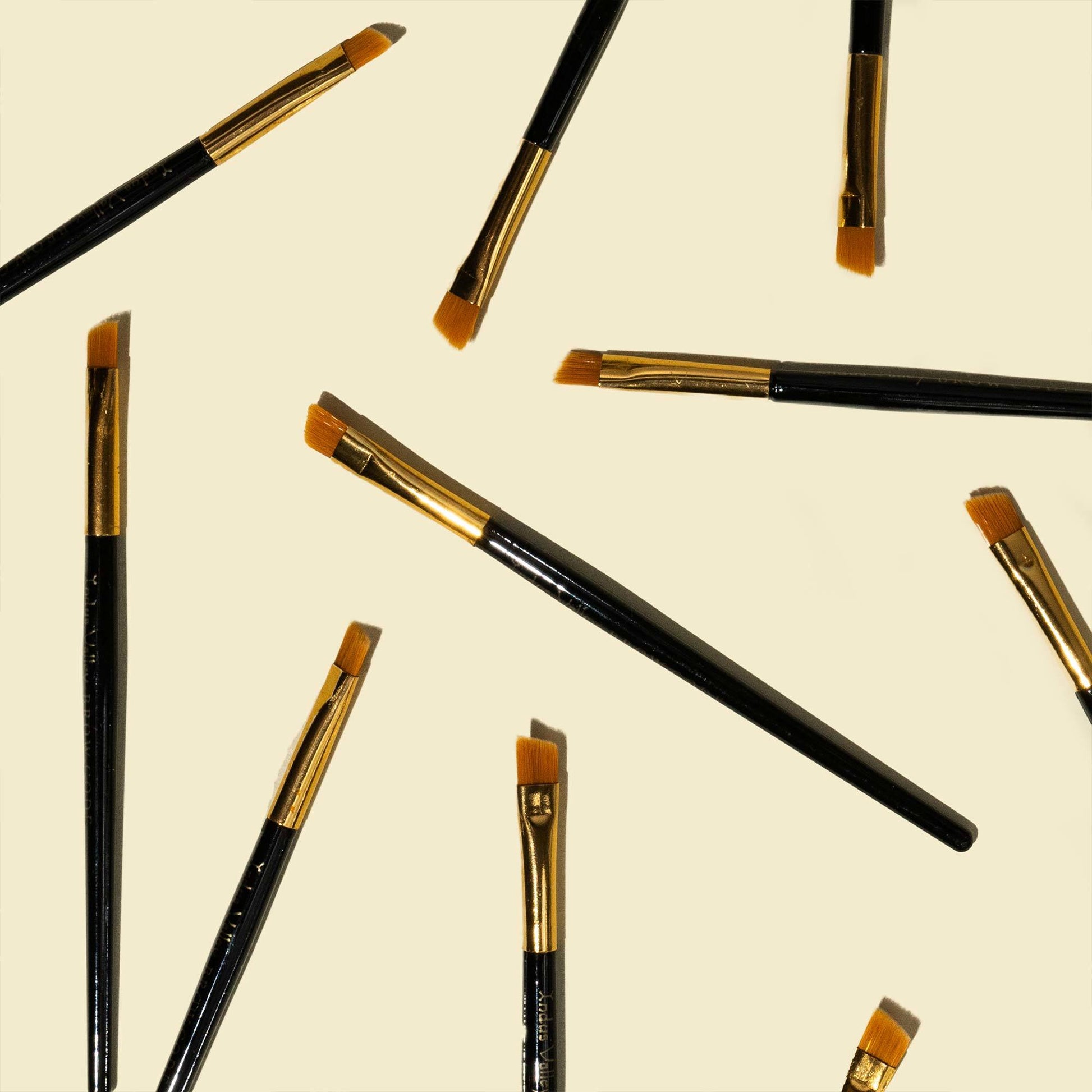 Stylised photo of Browcode Tinting Brushes
